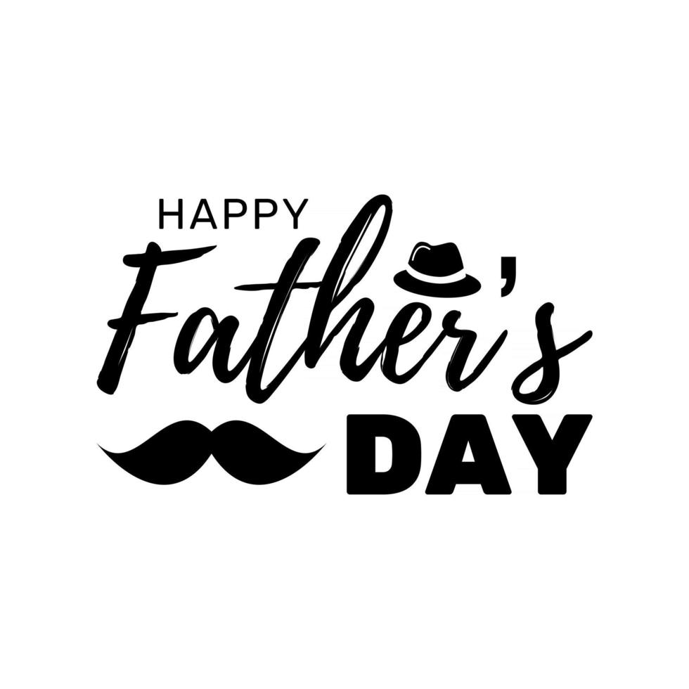 Father's Day Background Poster, flyer, greeting card or header for website vector