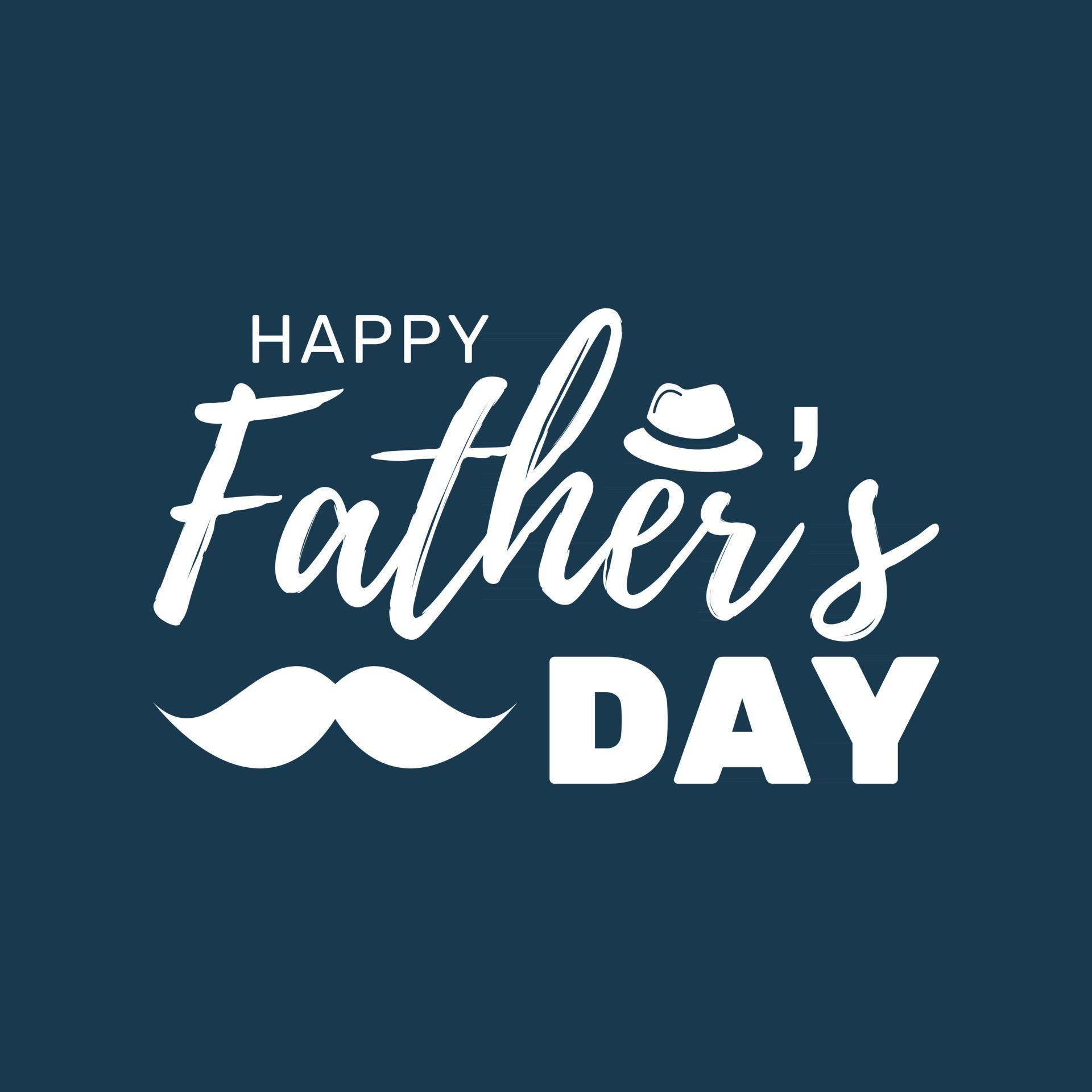 Father's Day Background Poster, flyer, greeting card or header for