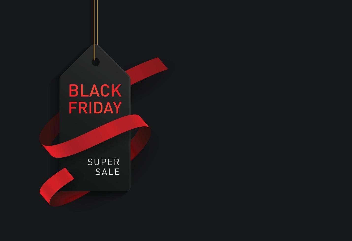 Black friday sale Background vector