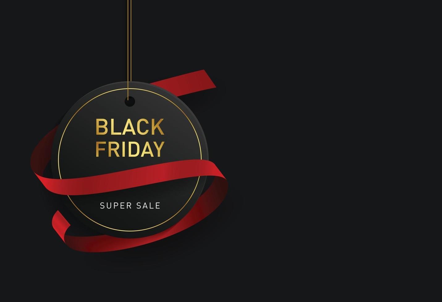 Black friday sale Background vector