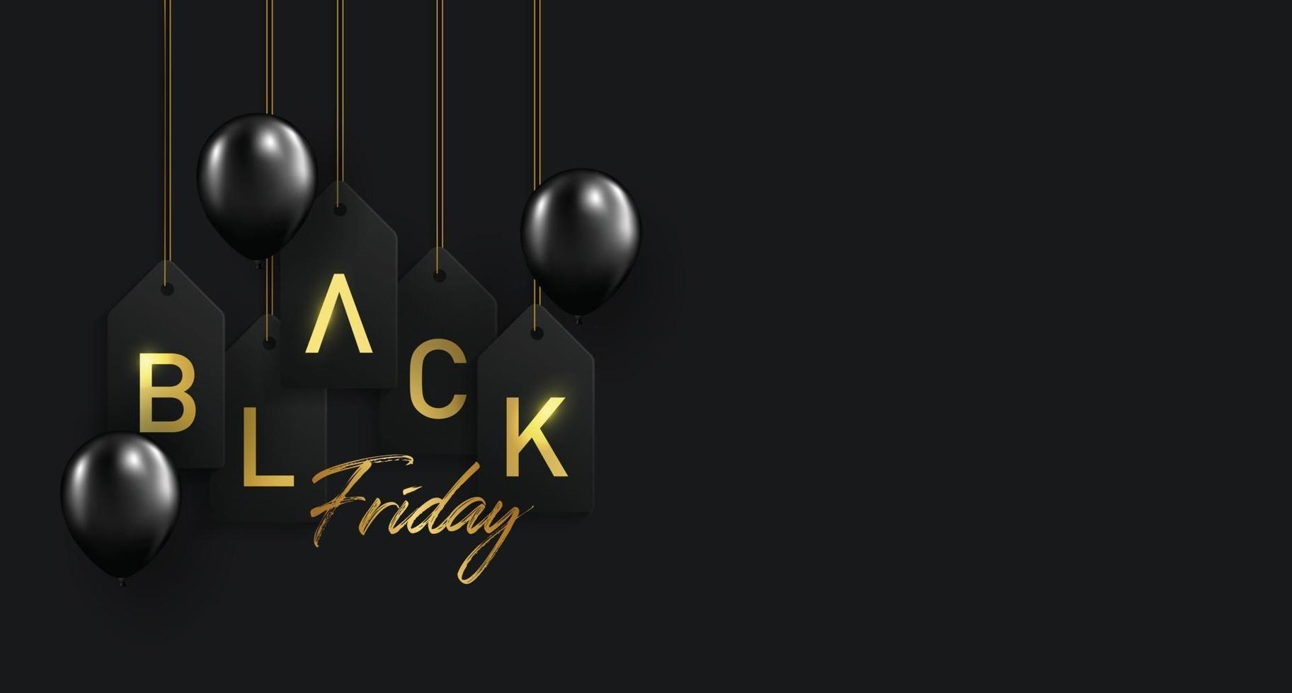 Black friday sale Background vector