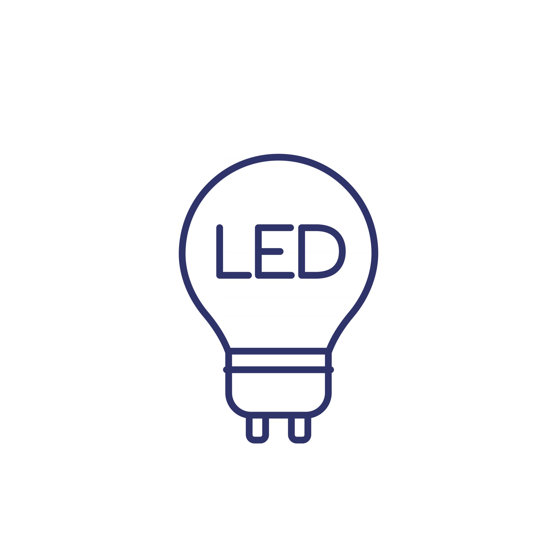 led bulb vector line icon on white 2565545 Vector Art at Vecteezy