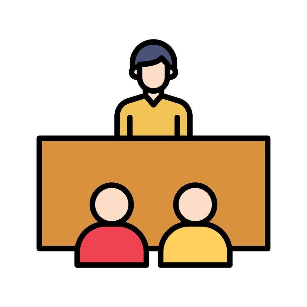 Interview Vector Icon