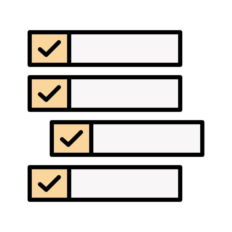 icono de vector de tareas