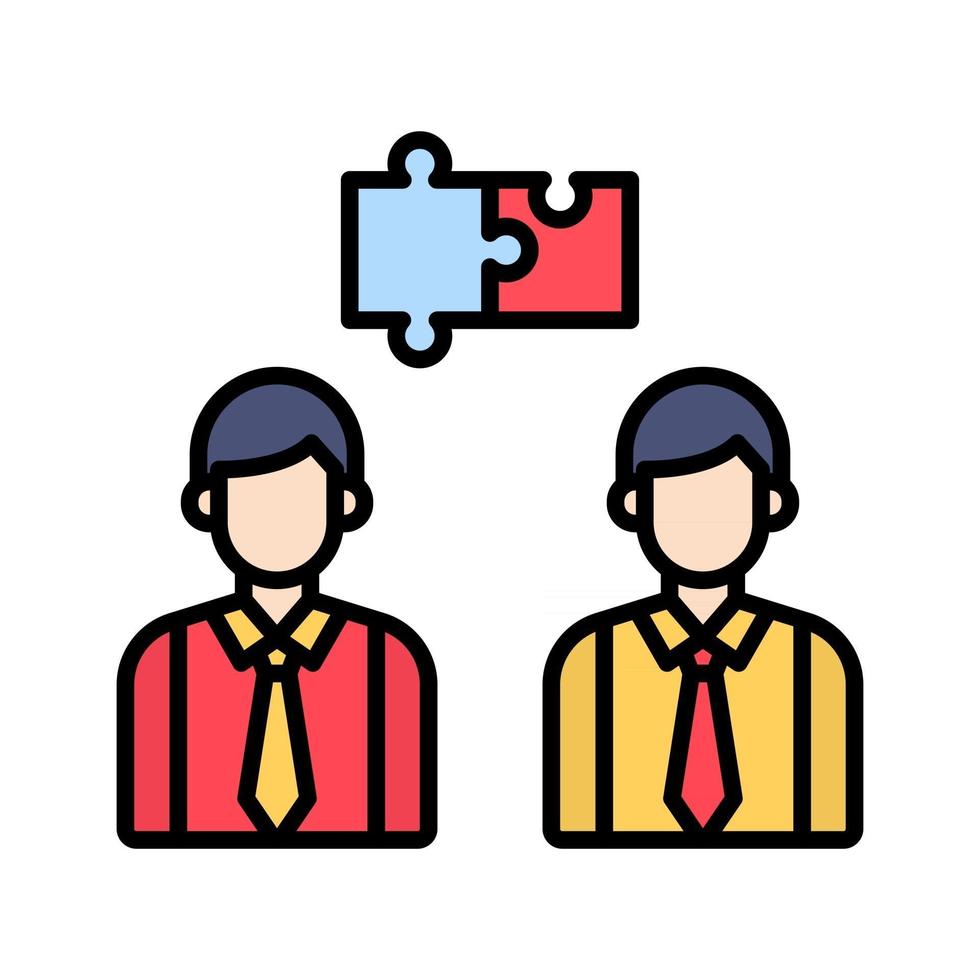 Team Collaboration Icon vector