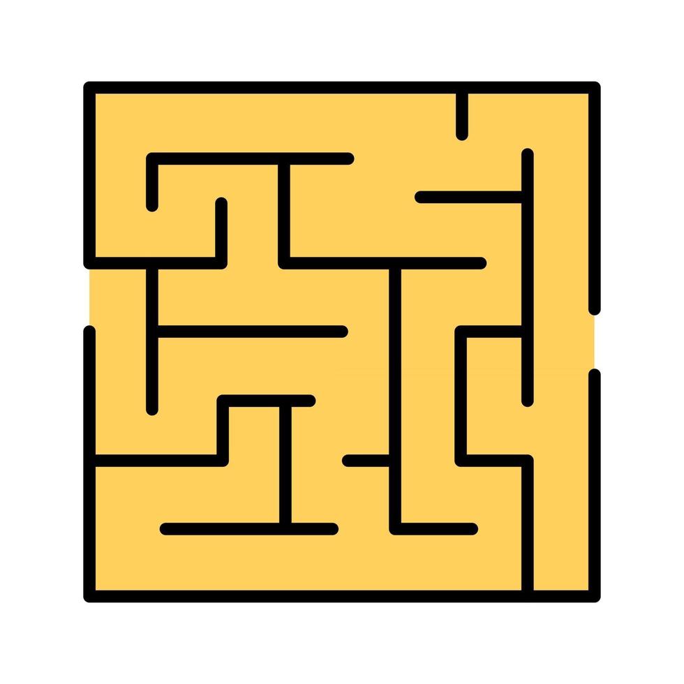 Maze Vector Icon