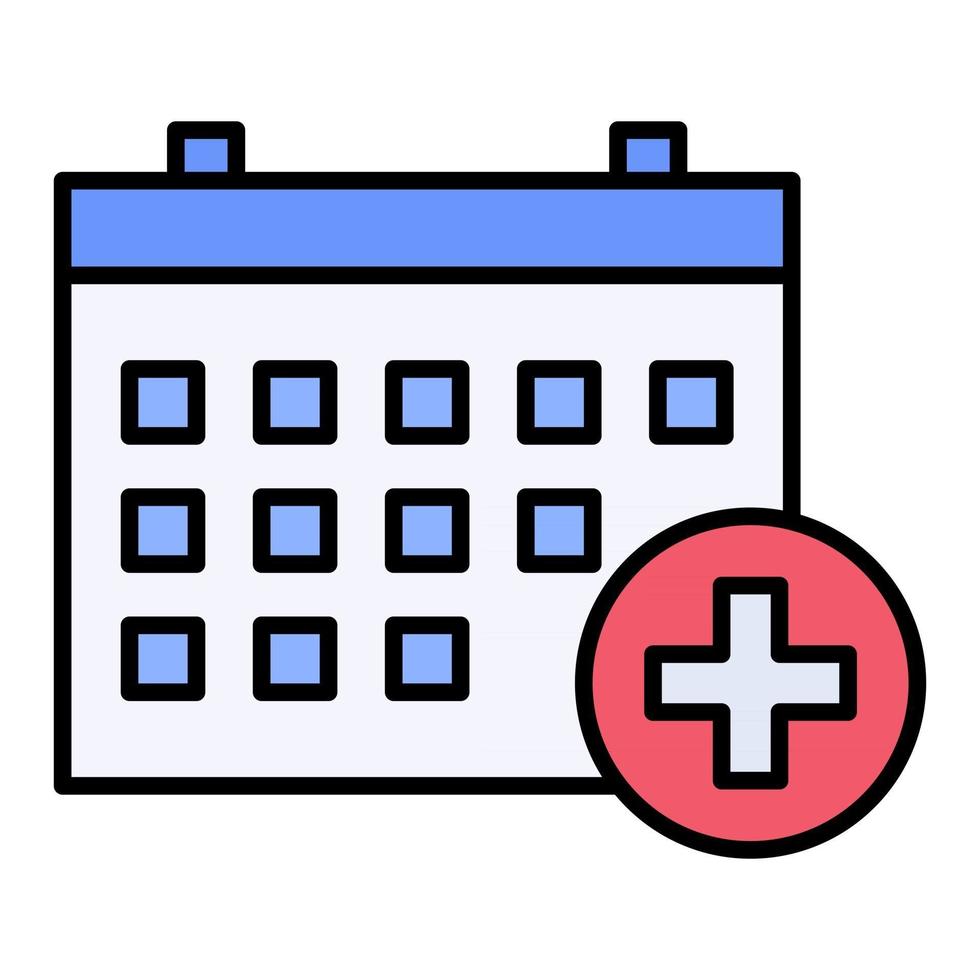 Medical Appointment Icon vector