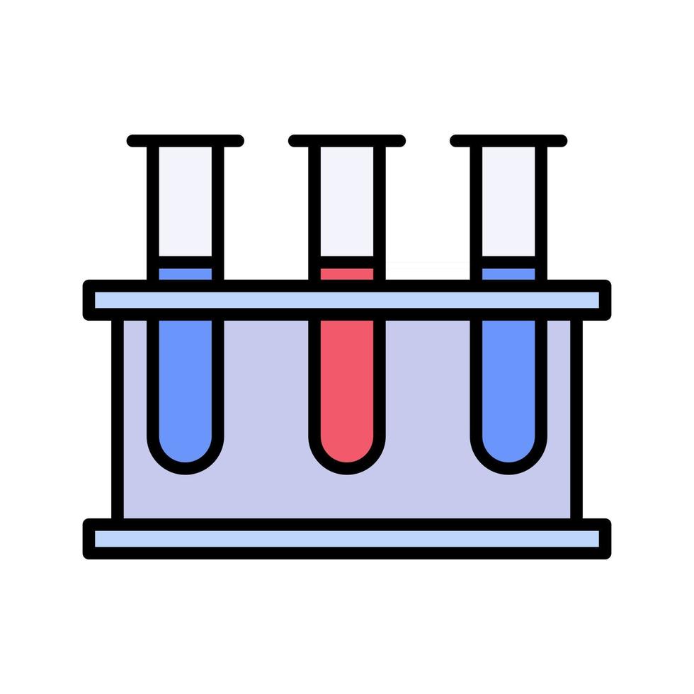 Test Tubes Icon vector