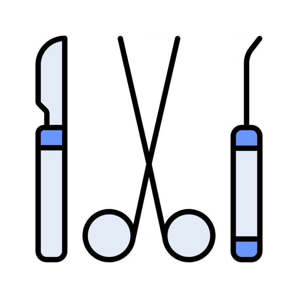 Surgery Tools Icon vector