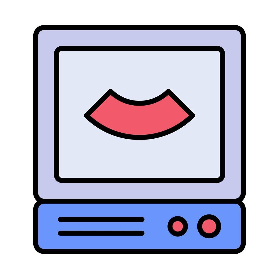 Ultrasound Vector Icon