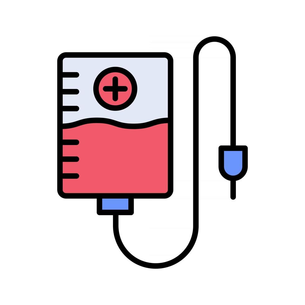 Saline Vector Icon