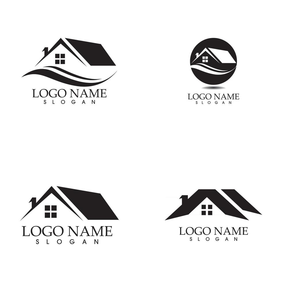 Property and Construction Logo design vector