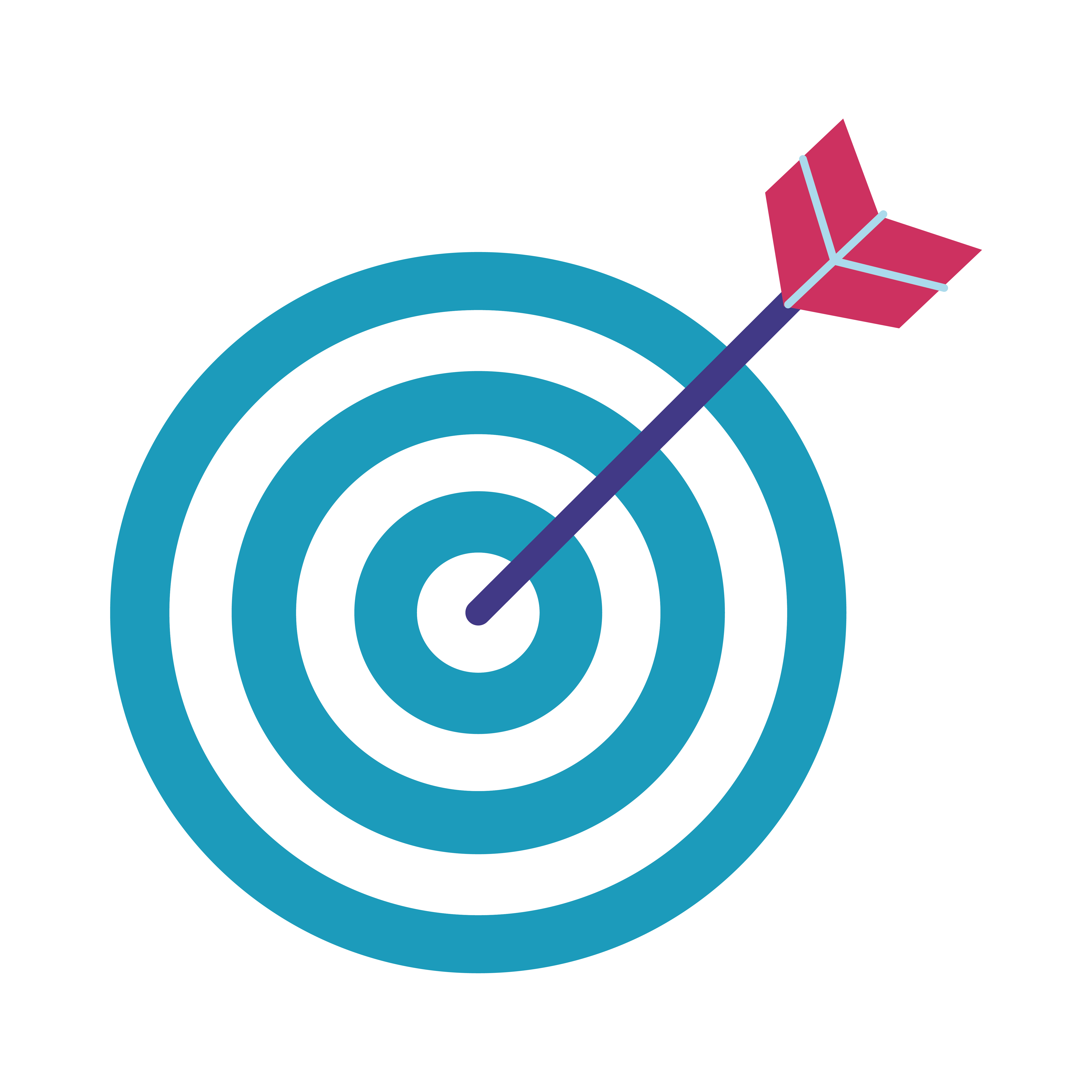 target arrow flat style icon 2567770 Vector Art at Vecteezy