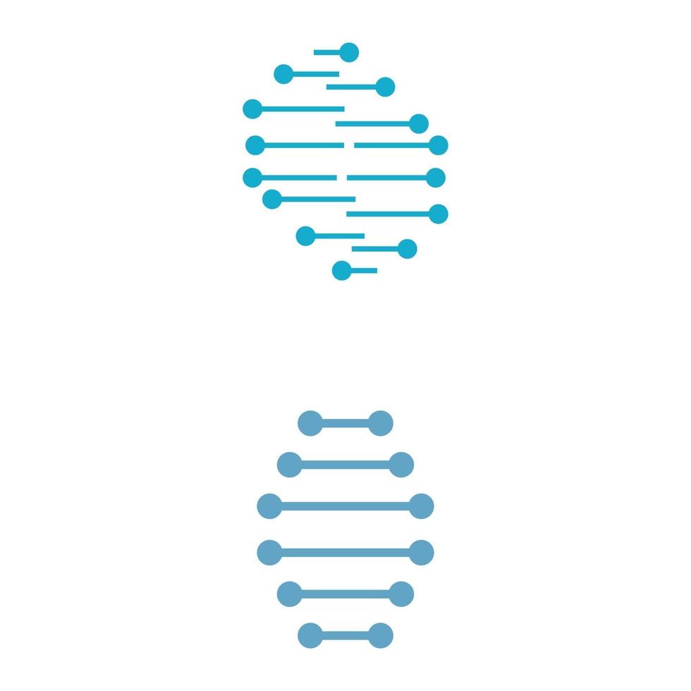 Molecule symbol logo template vector illustration design