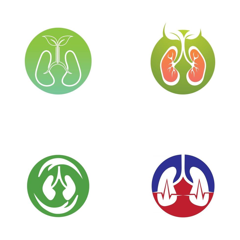 Lungs Care Logo Template Design Vector Lungs health