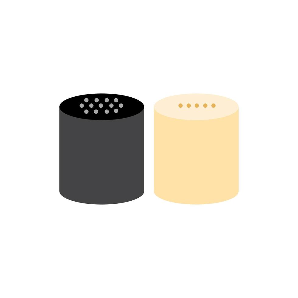 salt shaker table accessory icon vector