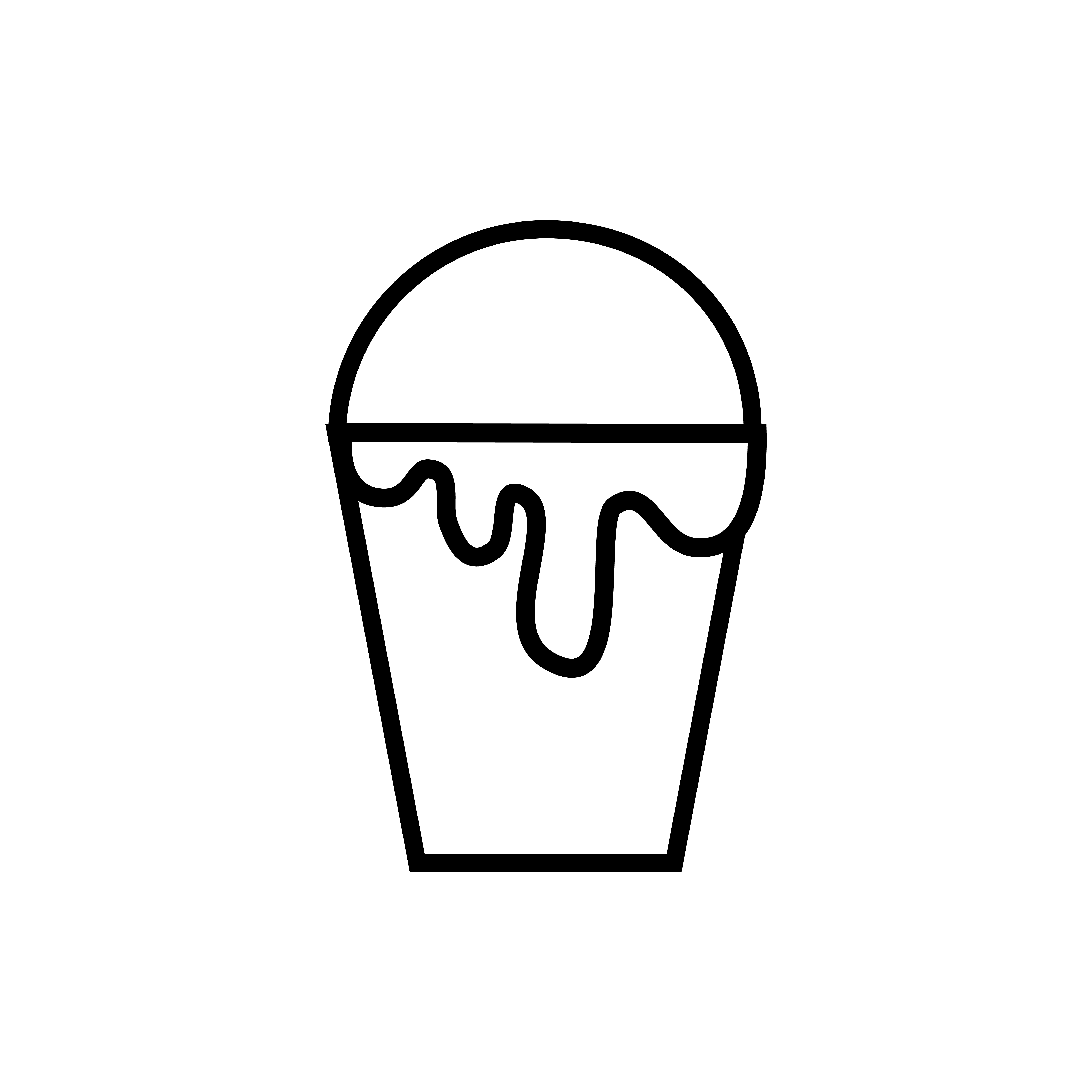 paint bucket tool construction isolated icon 2570866 Vector Art at Vecteezy