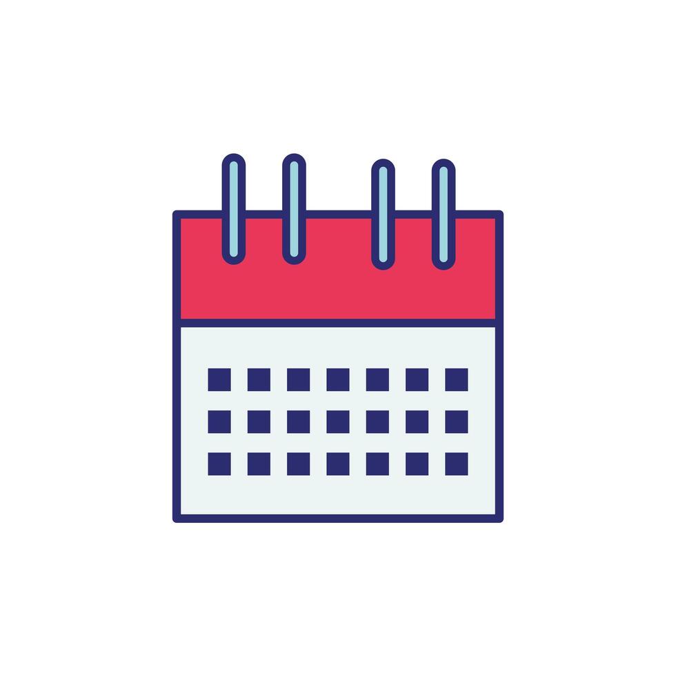 calendar reminder date isolated icon vector