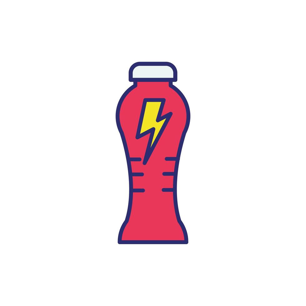 bottle water drink isolated icon vector