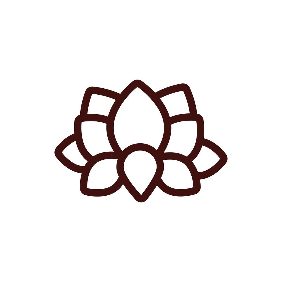 chinesse flower decoration new year vector