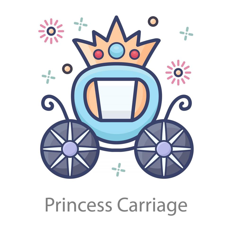 Cinderella Carriage Design vector