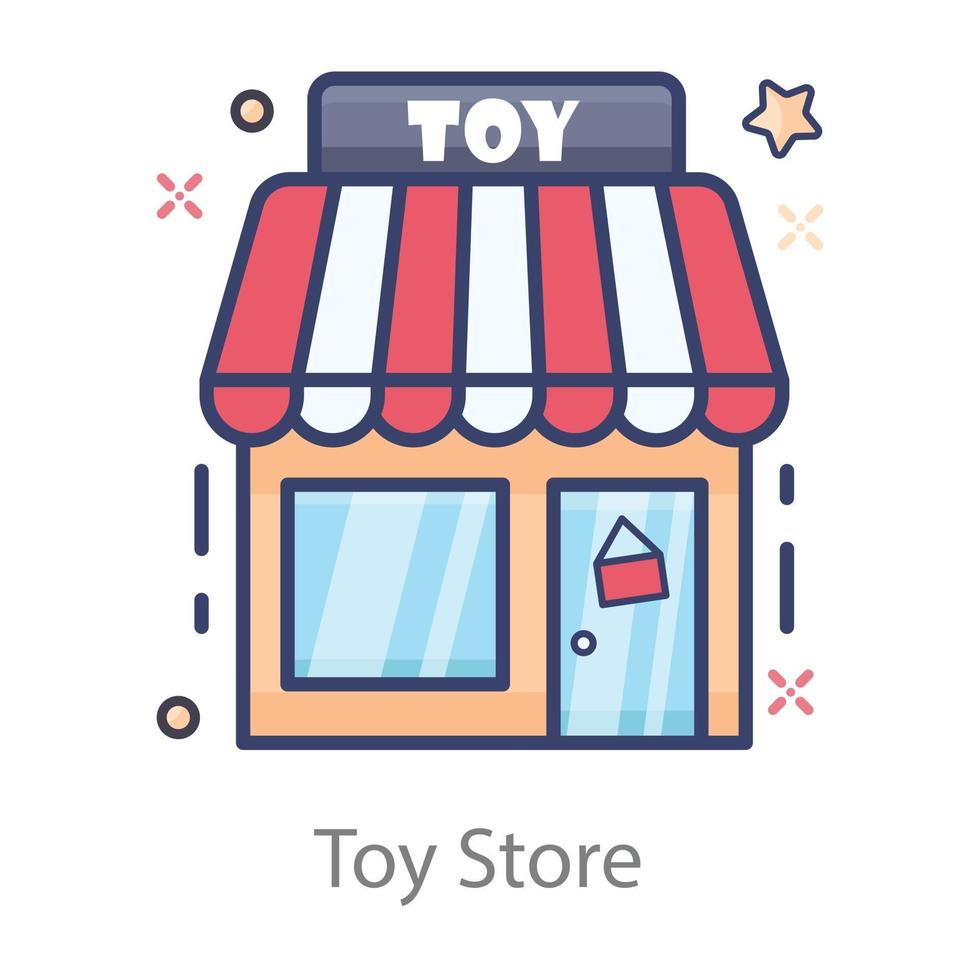 Toys Store Design vector