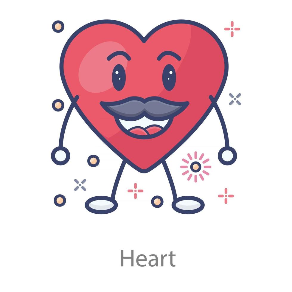 Heart Love symbol vector