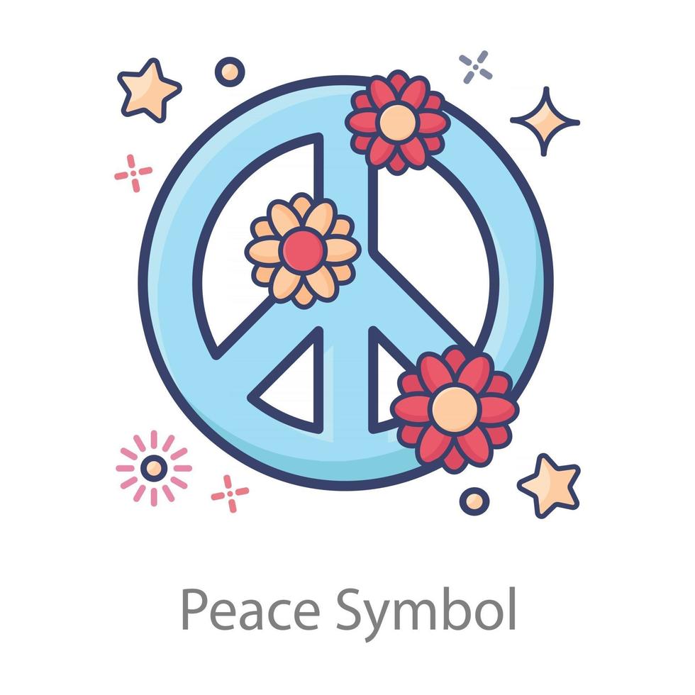 Peace Sign Design vector