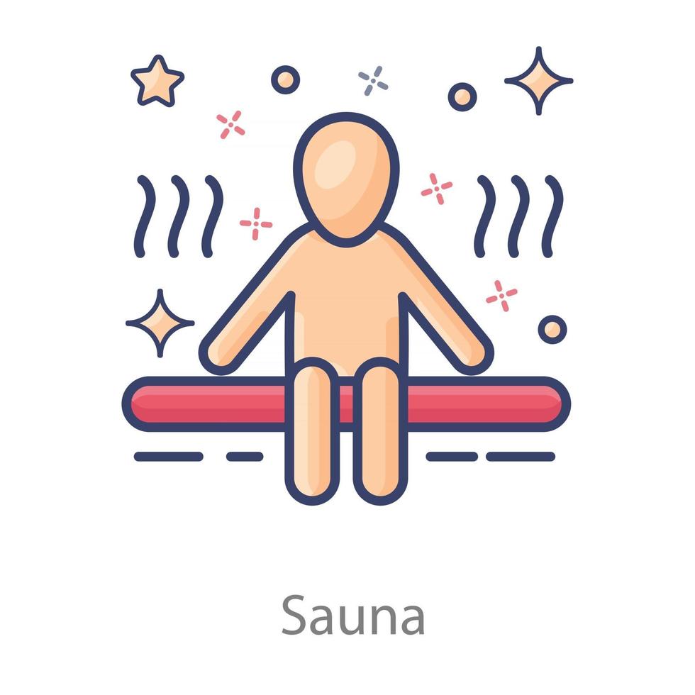 Spa  Sauna Service vector