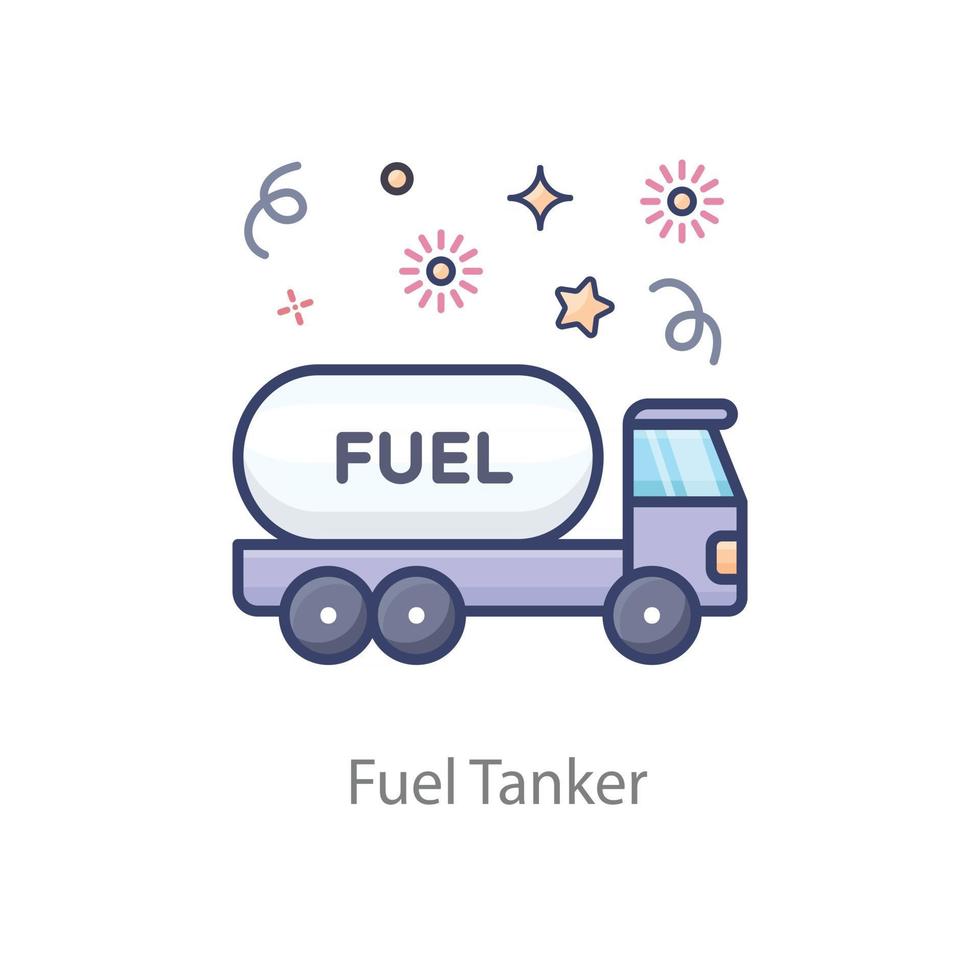 Fuel Tank Transport vector