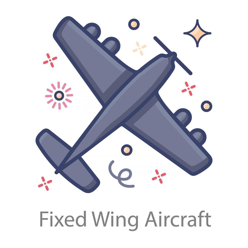 Fixed Wing Aircraft vector