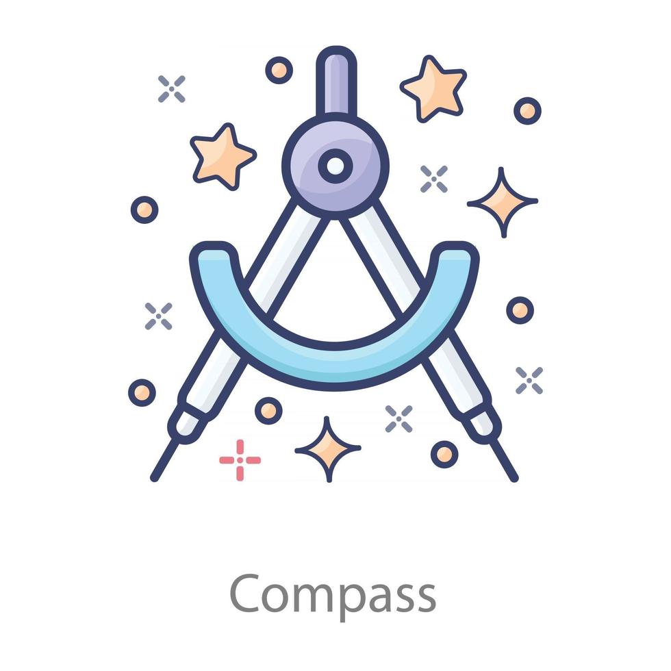 Compass Drafting Tool vector