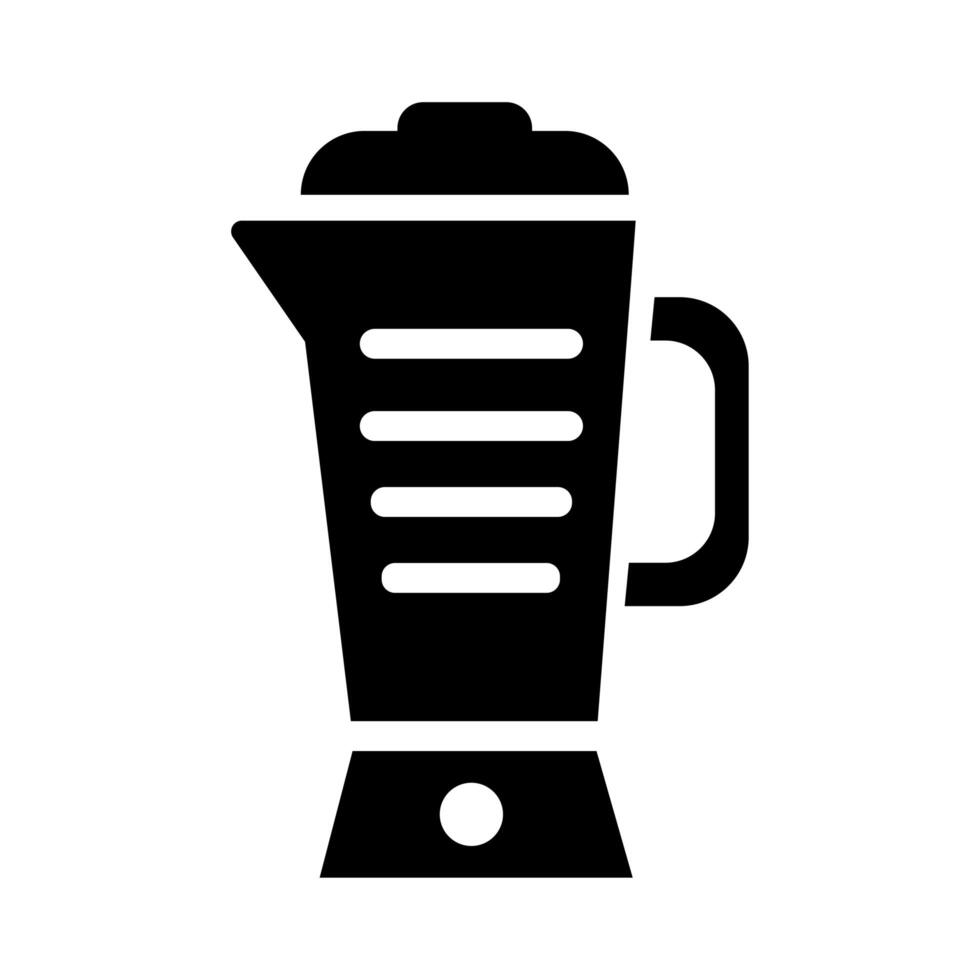 blender appliance silhouette style icon vector