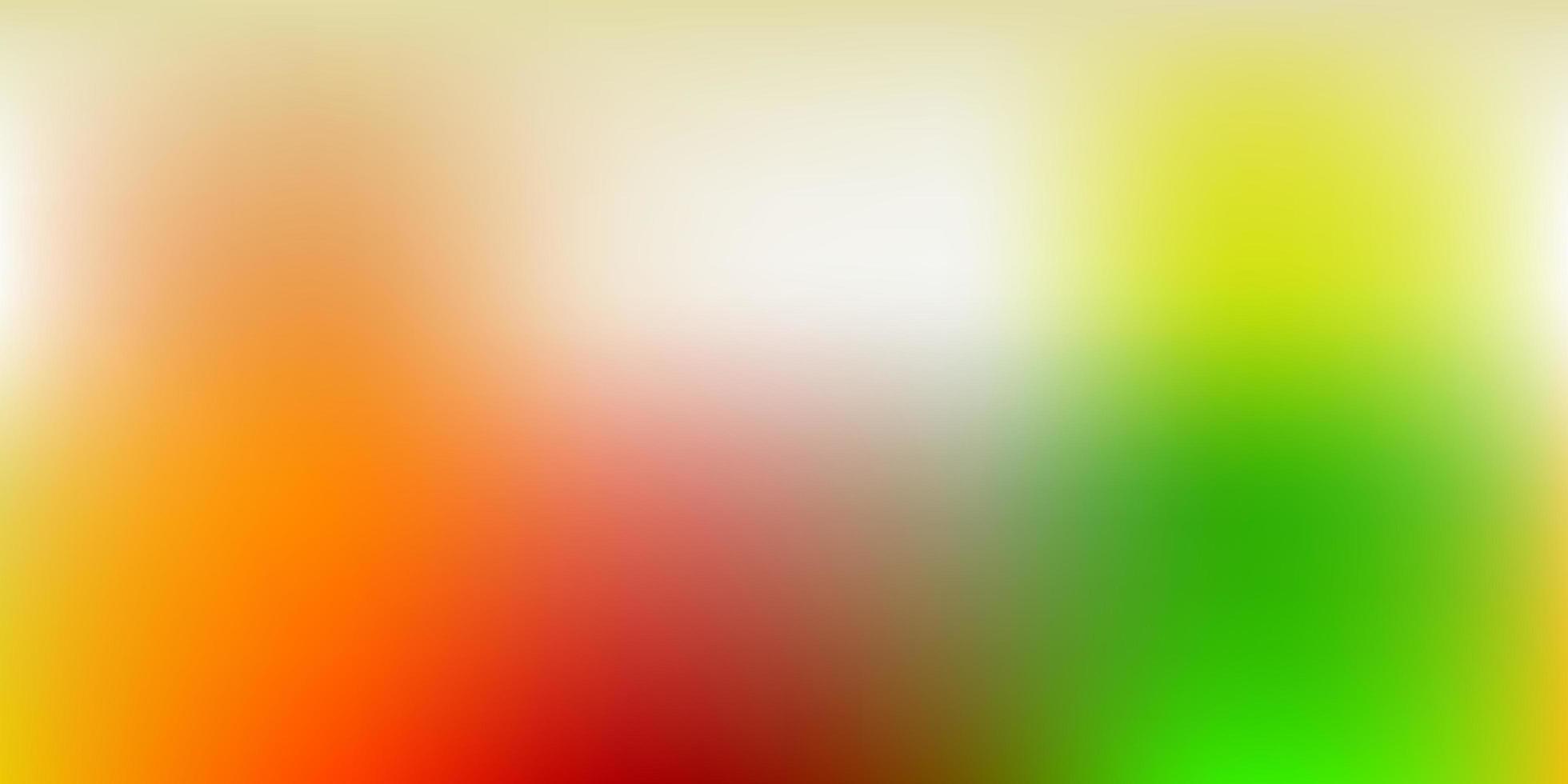 Light Green Yellow vector blur pattern