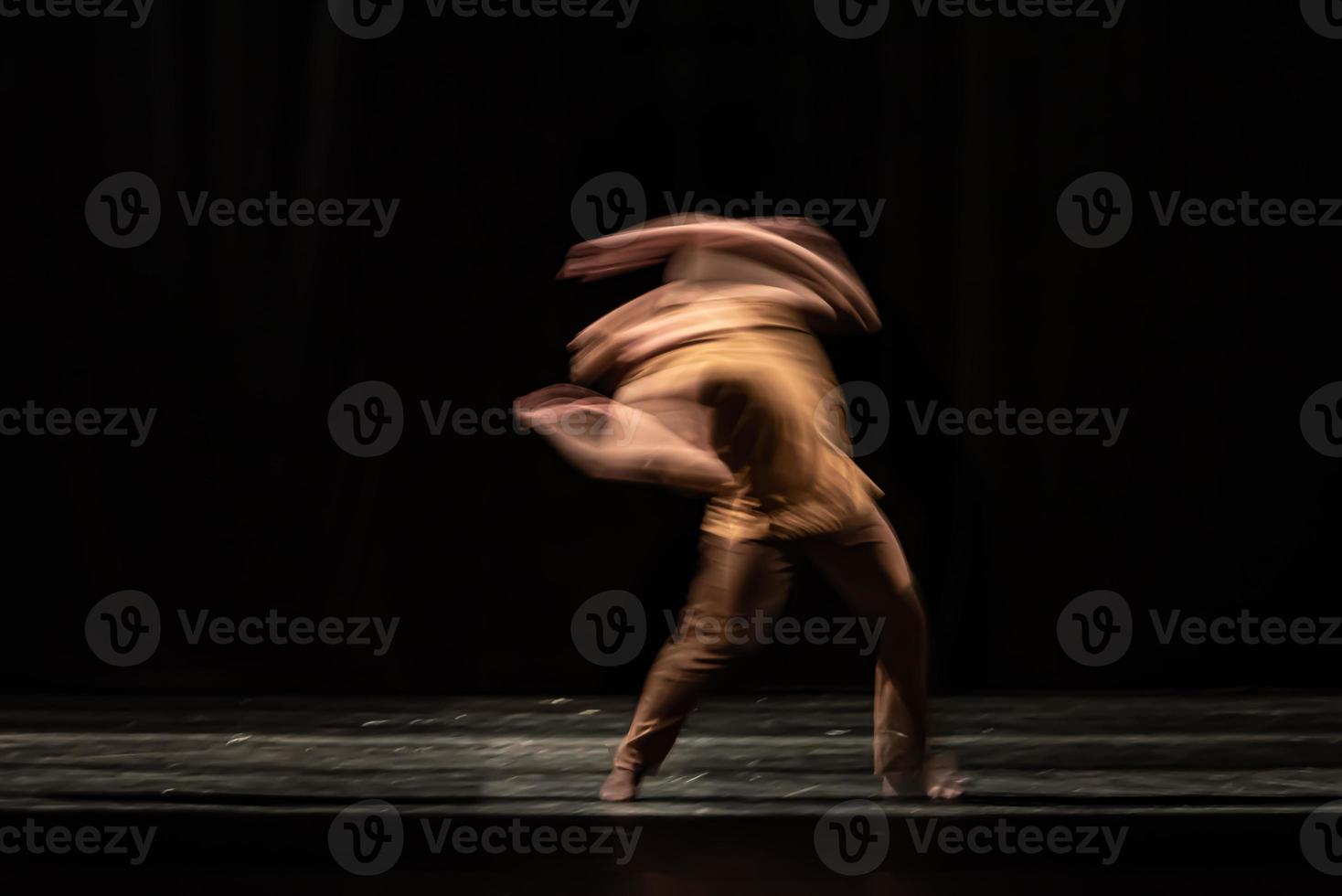 el movimiento abstracto de la danza foto