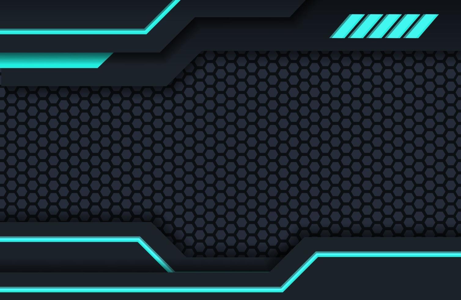 Diseño de textura moderna abstracta de fondo de tecnología mínima negro y azul oscuro. Fondo de concepto de innovación de tecnología moderna futurista vector