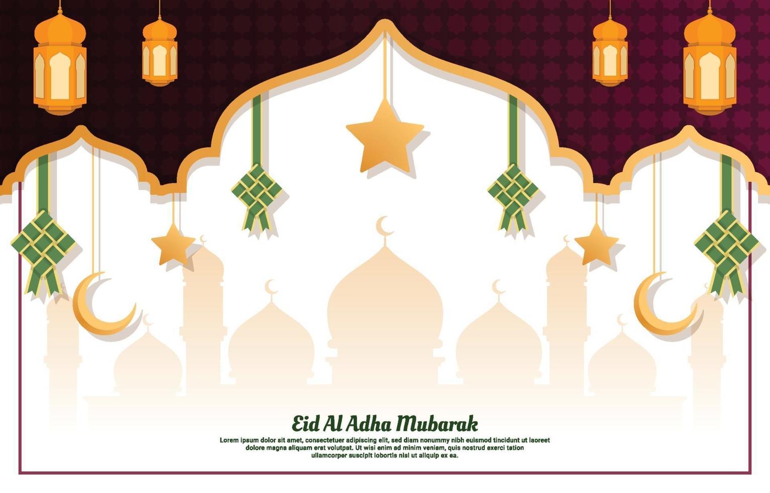 eid al adhatemplate vector