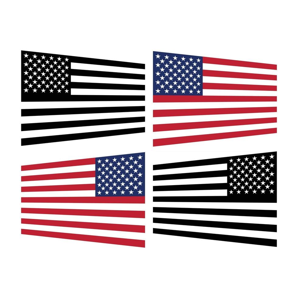 4 july independence day of USA vector image