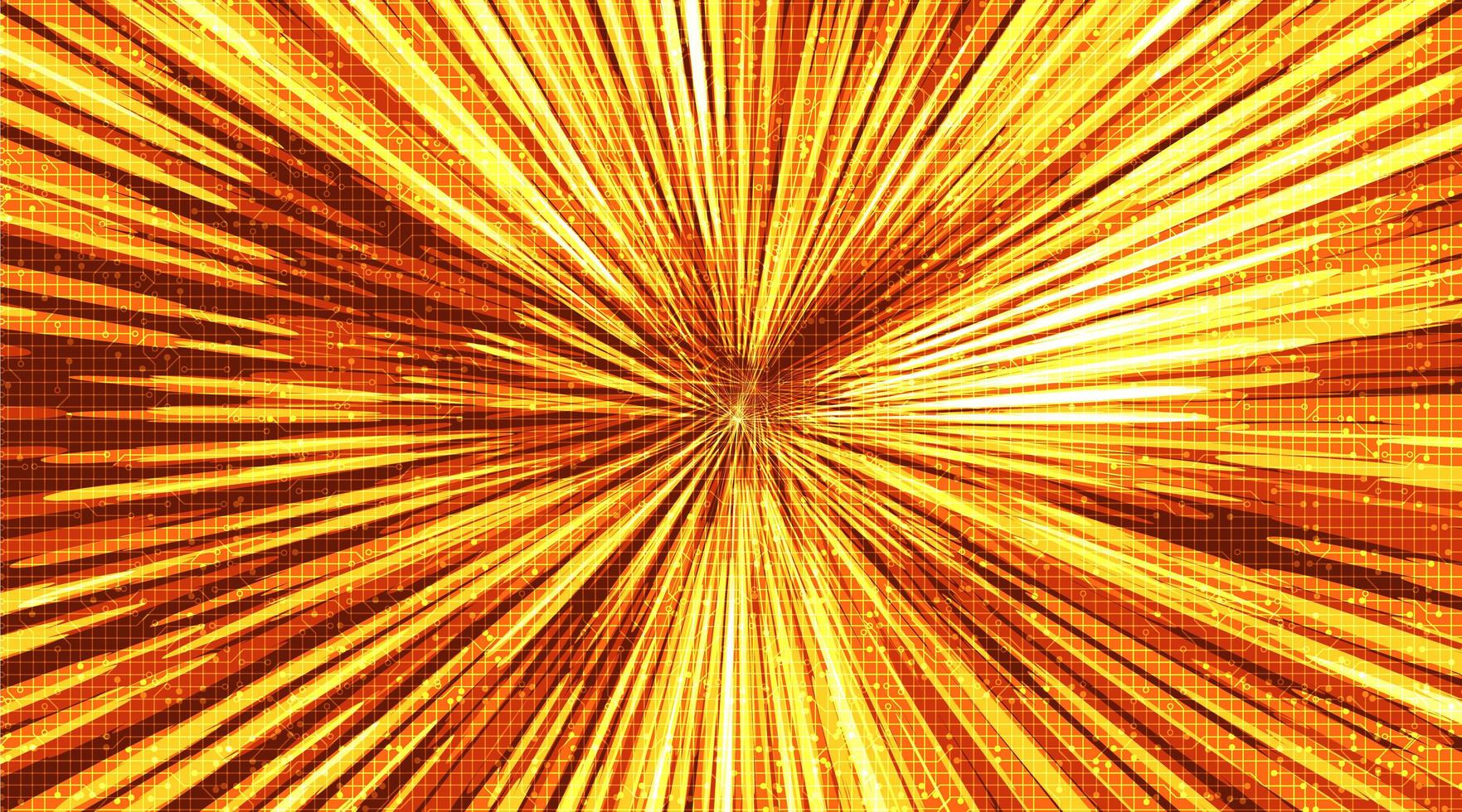 Orange Speed Light Background vector