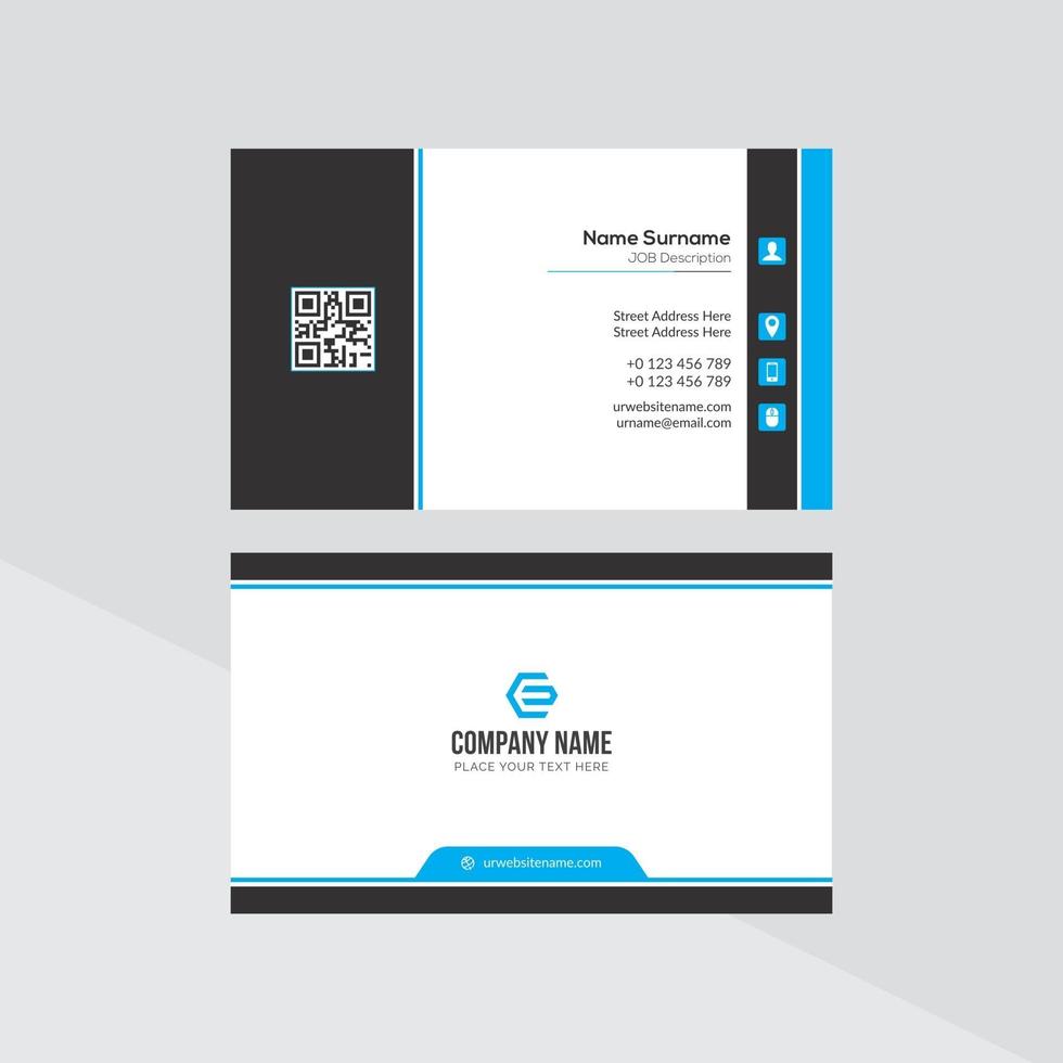 Modern Creative Business Card Template vector