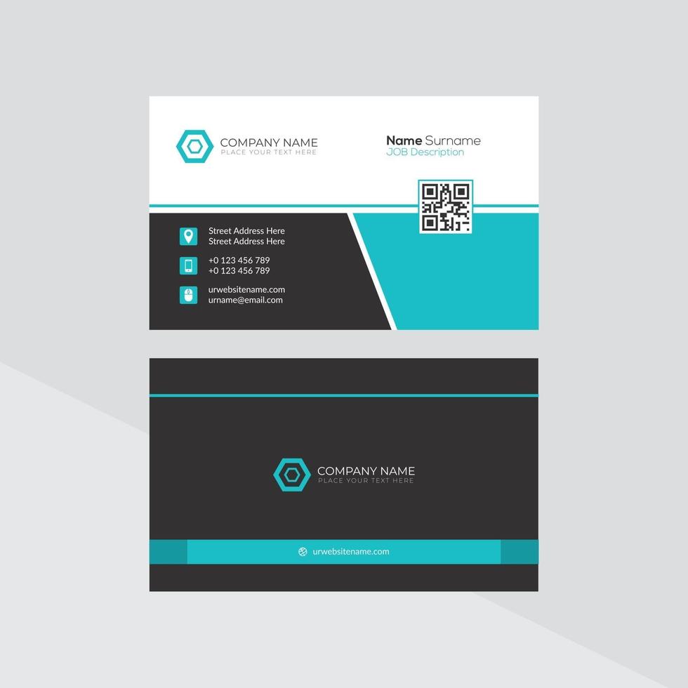 Modern Creative Business Card Template vector