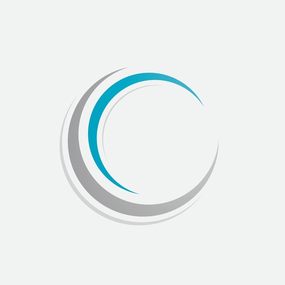 Circle logo template vector icon design