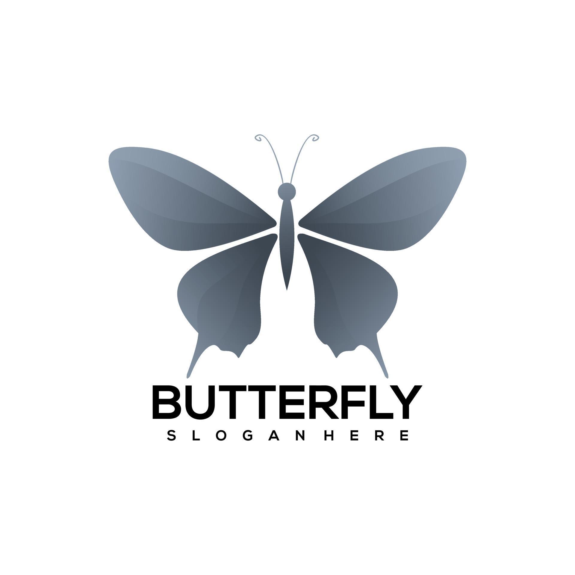 Butterfly colorful logo illustration 2582035 Vector Art at Vecteezy