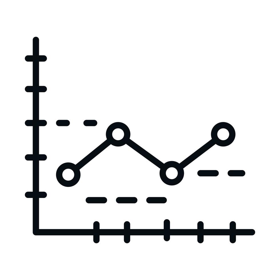 Matemáticas educación escuela ciencia álgebra análisis diagrama línea y estilo icono vector