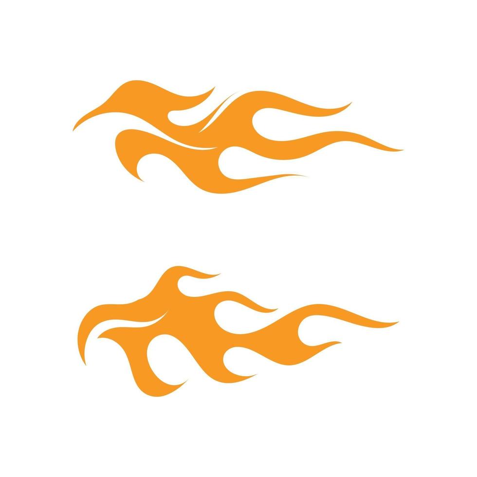 fuego, llama, naturaleza, logotipo, y, símbolos, iconos, plantilla, vector