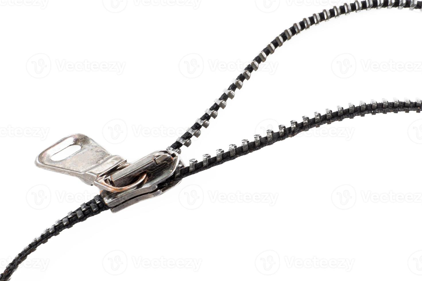 iron lightning in the open form isolated on a white background close up photo