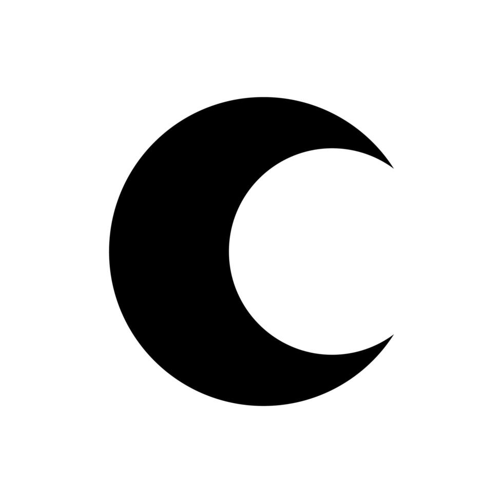 Waning Crescent Moon icon PNG and SVG Vector Free Download