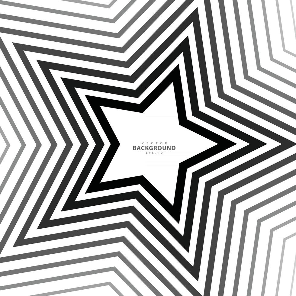 Star line pattern background vector