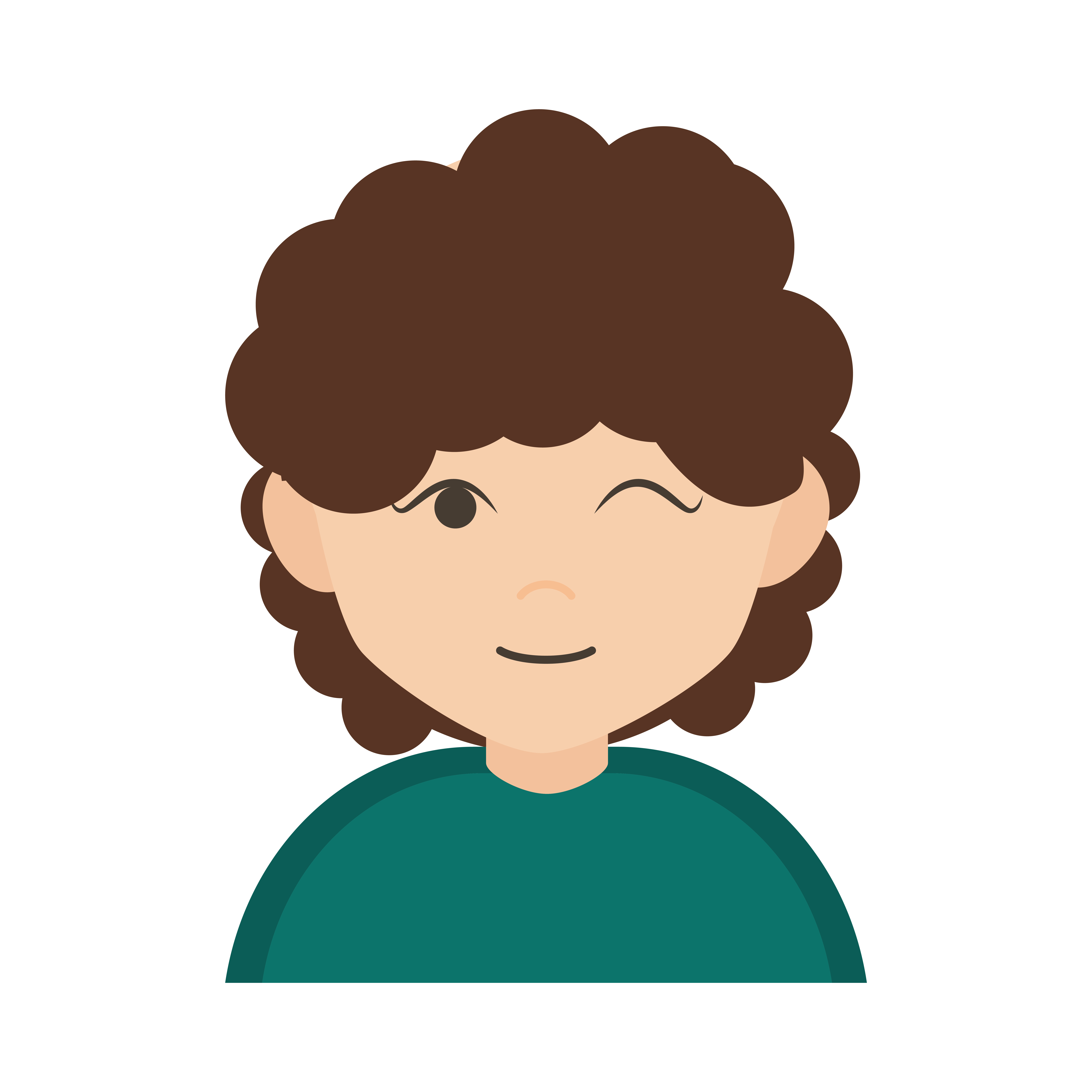 young woman wink gesture and curly hair cartoon flat icon 2587300 Vector Art at Vecteezy young woman wink gesture and curly hair cartoon flat icon 2587300 Vector Art at Vecteezy
