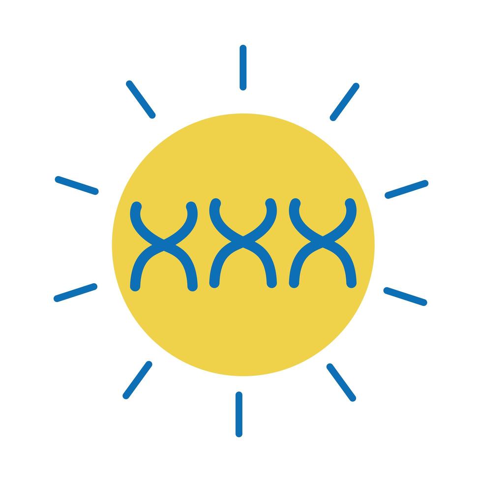world down syndrome day chromosome dna molecule banner flat style vector